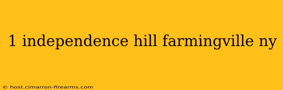 1 independence hill farmingville ny