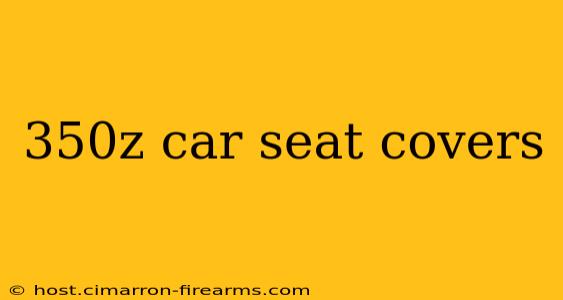 350z car seat covers