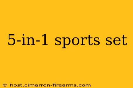 5-in-1 sports set