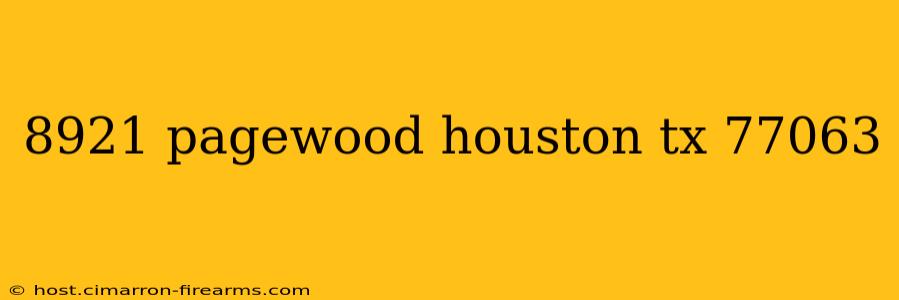 8921 pagewood houston tx 77063