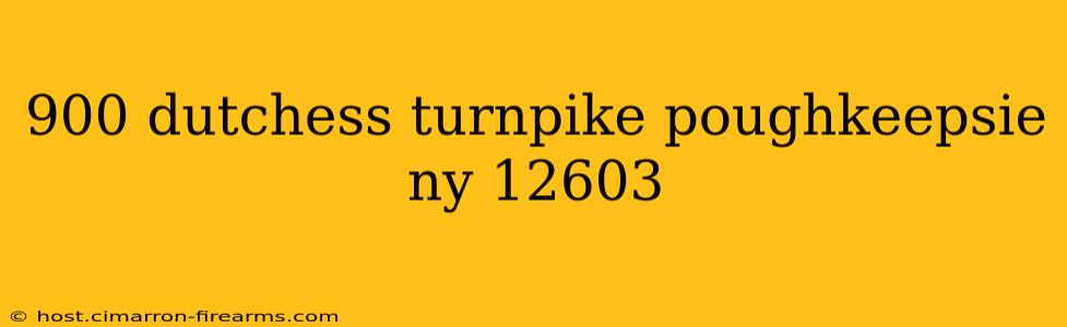 900 dutchess turnpike poughkeepsie ny 12603