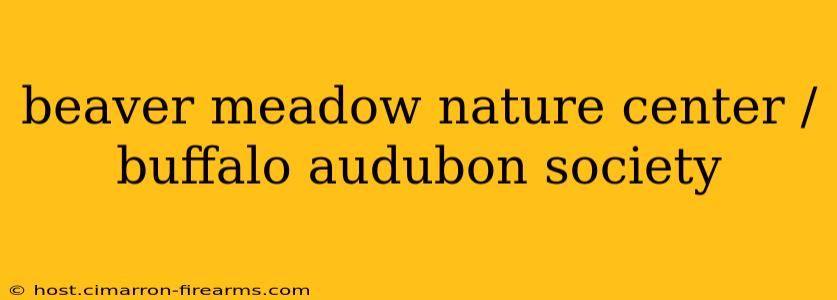 beaver meadow nature center / buffalo audubon society