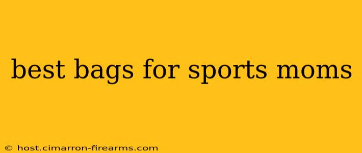 best bags for sports moms