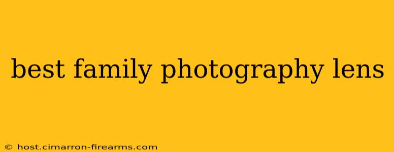 best family photography lens