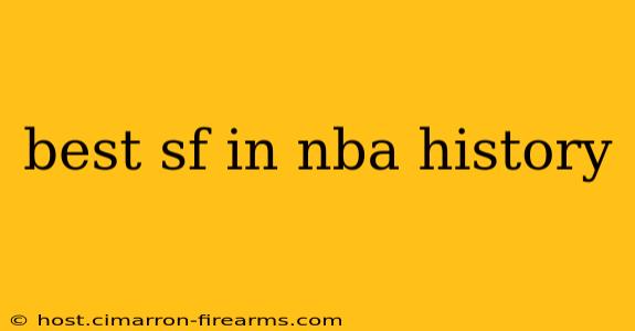 best sf in nba history