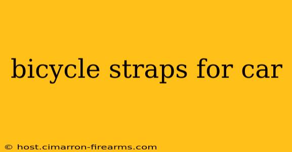 bicycle straps for car