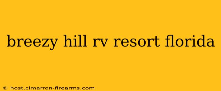 breezy hill rv resort florida