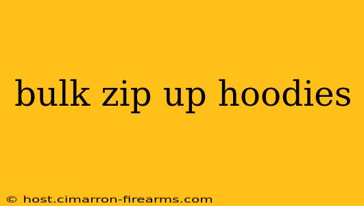 bulk zip up hoodies