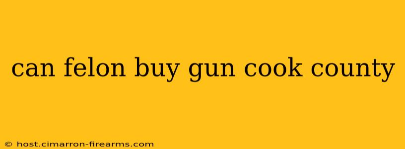 can felon buy gun cook county