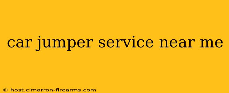 car jumper service near me