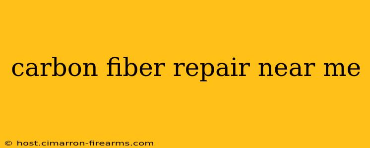 carbon fiber repair near me