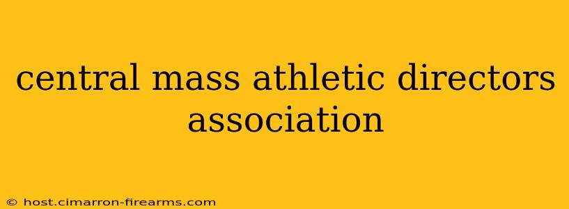 central mass athletic directors association