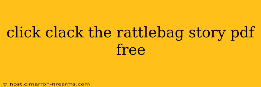 click clack the rattlebag story pdf free