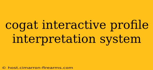 cogat interactive profile interpretation system