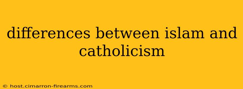 differences between islam and catholicism