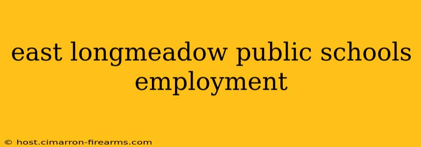 east longmeadow public schools employment