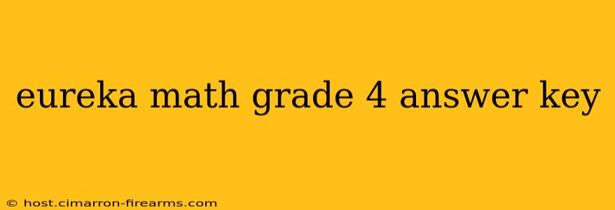 eureka math grade 4 answer key