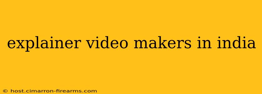 explainer video makers in india