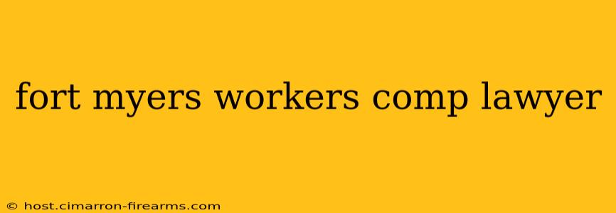 fort myers workers comp lawyer