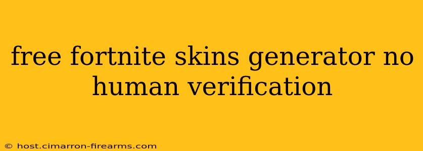 free fortnite skins generator no human verification