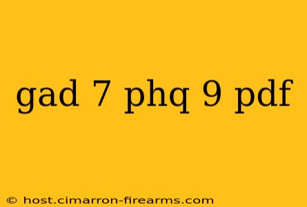 gad 7 phq 9 pdf