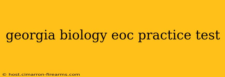 georgia biology eoc practice test