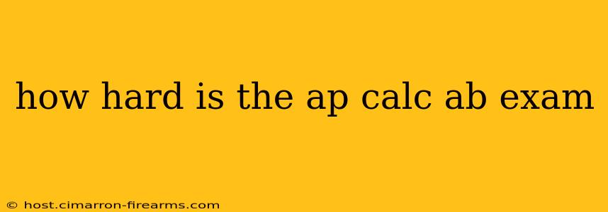 how hard is the ap calc ab exam