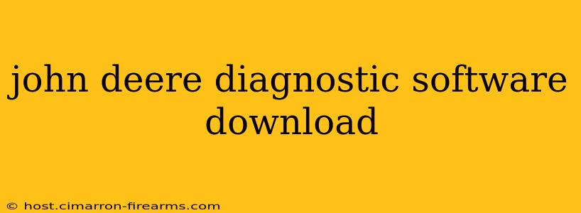 john deere diagnostic software download