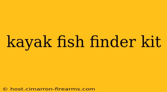 kayak fish finder kit