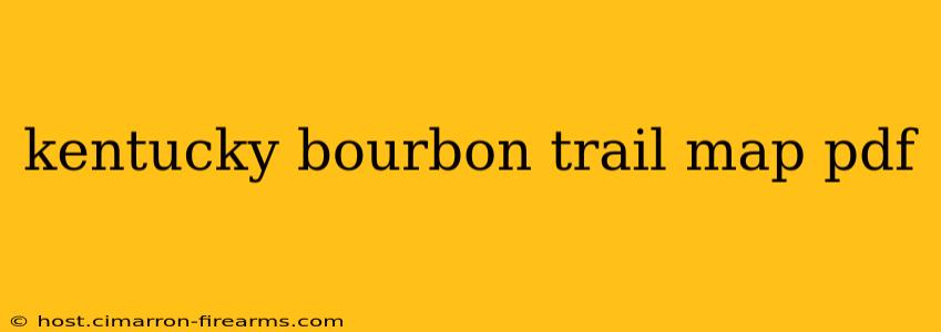 kentucky bourbon trail map pdf