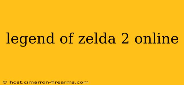 legend of zelda 2 online