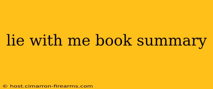 lie with me book summary