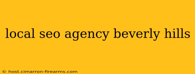 local seo agency beverly hills