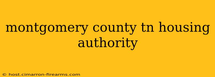 montgomery county tn housing authority