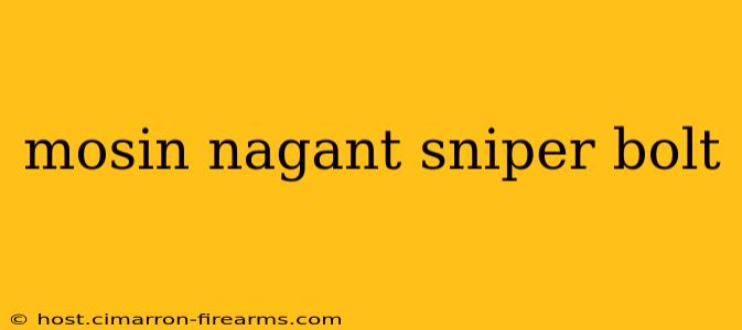 Mosin Nagant Sniper Bolt