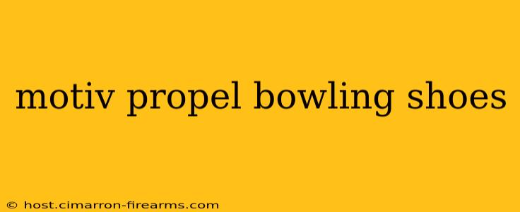 motiv propel bowling shoes