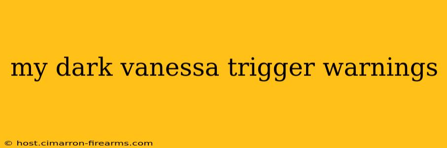 my dark vanessa trigger warnings