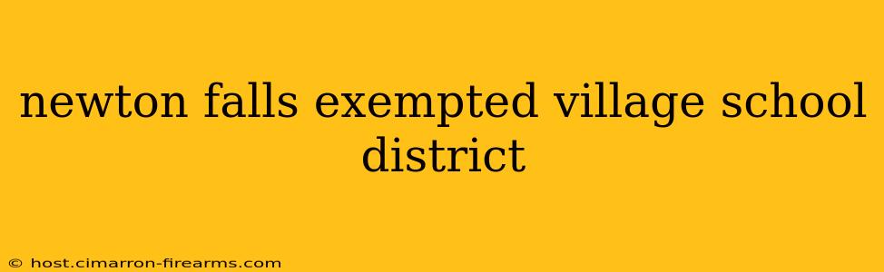 newton falls exempted village school district