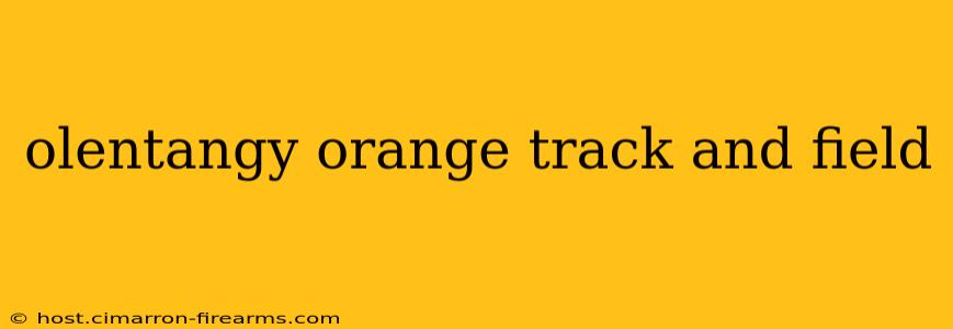 olentangy orange track and field