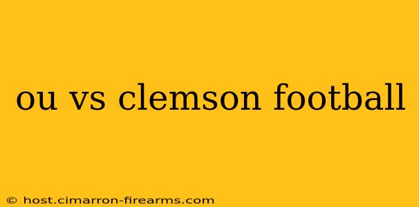 ou vs clemson football