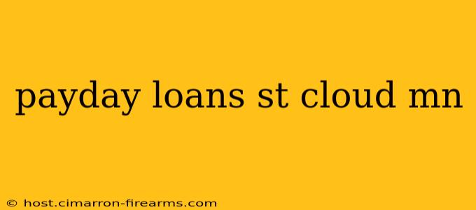 payday loans st cloud mn