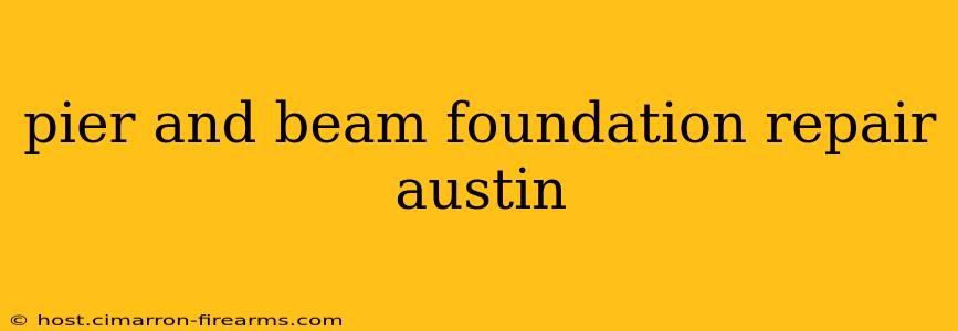 pier and beam foundation repair austin