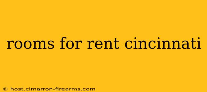 rooms for rent cincinnati