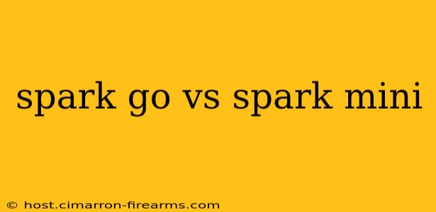 spark go vs spark mini