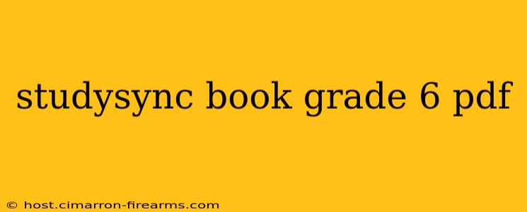 studysync book grade 6 pdf