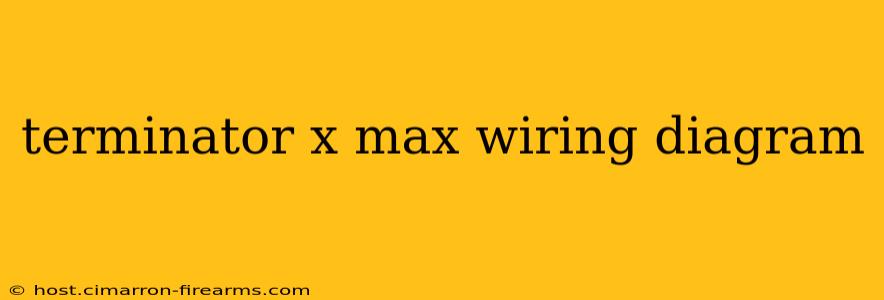 terminator x max wiring diagram