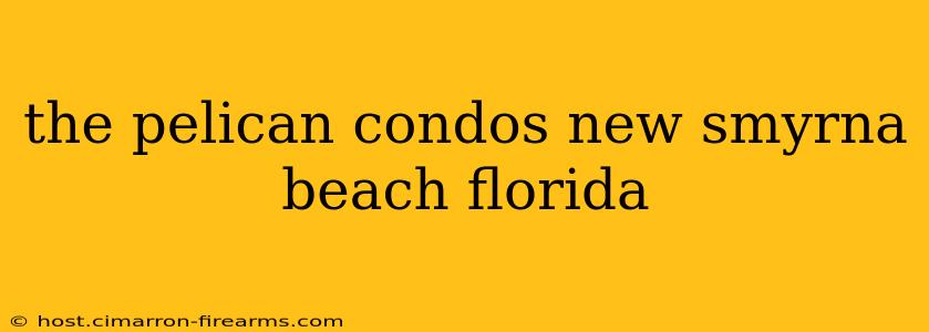 the pelican condos new smyrna beach florida