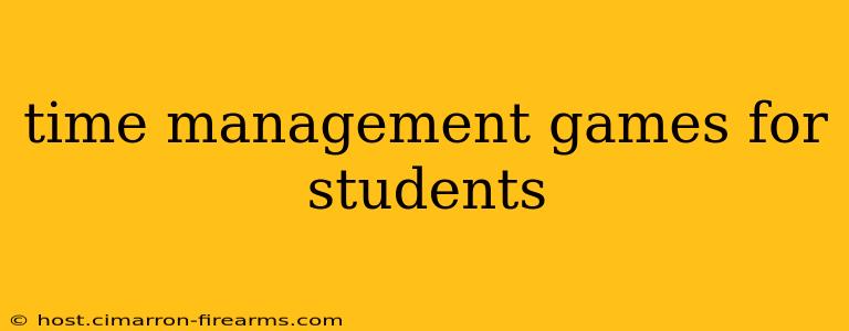 time management games for students