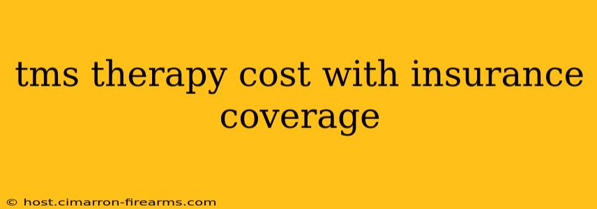 tms therapy cost with insurance coverage