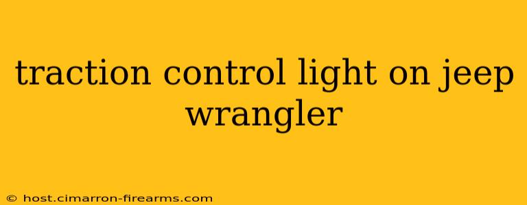 traction control light on jeep wrangler